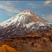 Teide von der Abendsonne angestrahlt