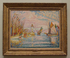 The Lighthouse at Groix by Signac in the Metropolitan Museum of Art, May 2011