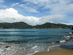 Tobago mainland seen from Little Tobago, Day 3