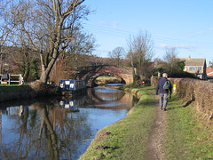 Approaching Ball's Bridge on the Birmingham and Fazeley Canal
