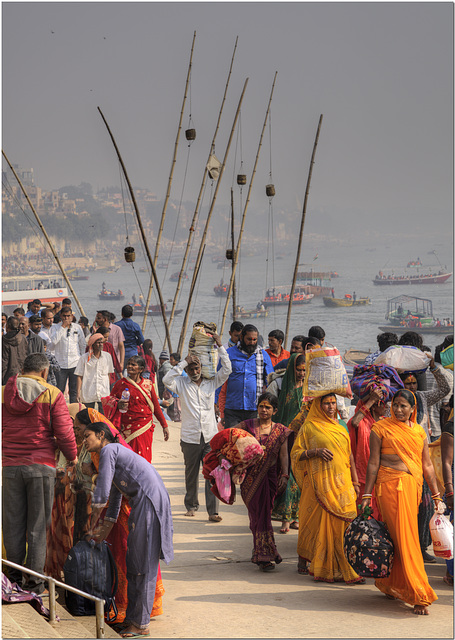 The Waterside at Varanasi