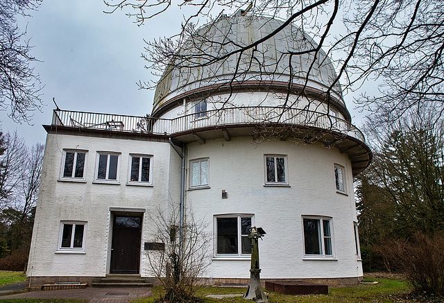 Das Oskar Lühning-Teleskop, Sternwarte Bergedorf (PiP)- Hamburg