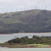 Lake Arenal and wind turbines