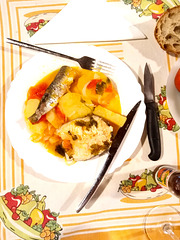 Stew only made with sardine and safio, two flavors that perfectly combine
