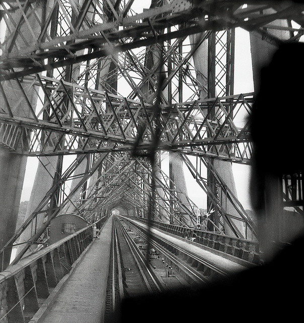 HFF Forth Bridge Fife Scotland 3rd August 1974