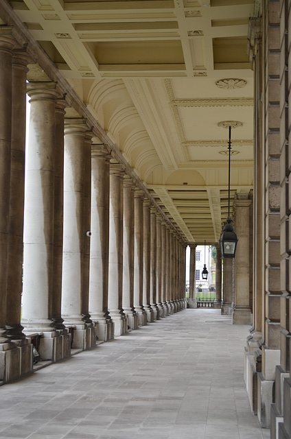 University of Greenwich (The Old Royal Naval College) - King William Court Colonnade