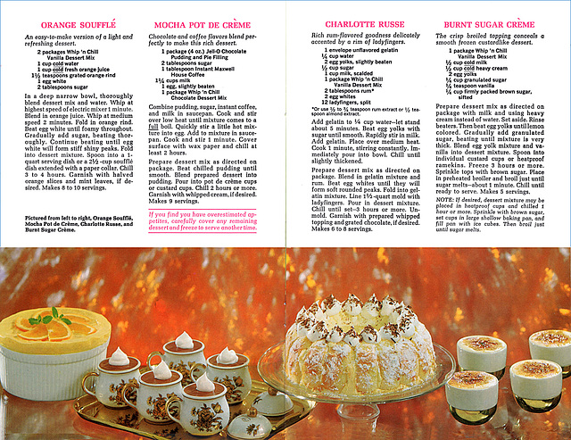 Magical Desserts With Whip 'N Chill (6), 1965/1970