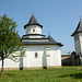 Romania, Suceava, Zamca Monastery, The Church of St. Auxentius and the Bell Tower