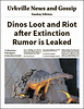 Newspaper Headline ~ Front Page News