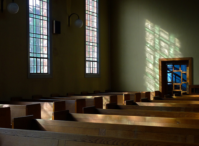 Light And Shade Among The Pews