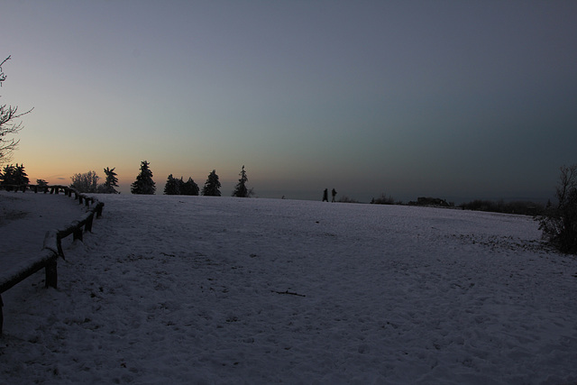 Schnee auf dem Feldberg