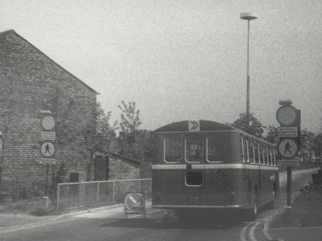 Crosville SJA 373J on the Runcorn Busway - circa 1977