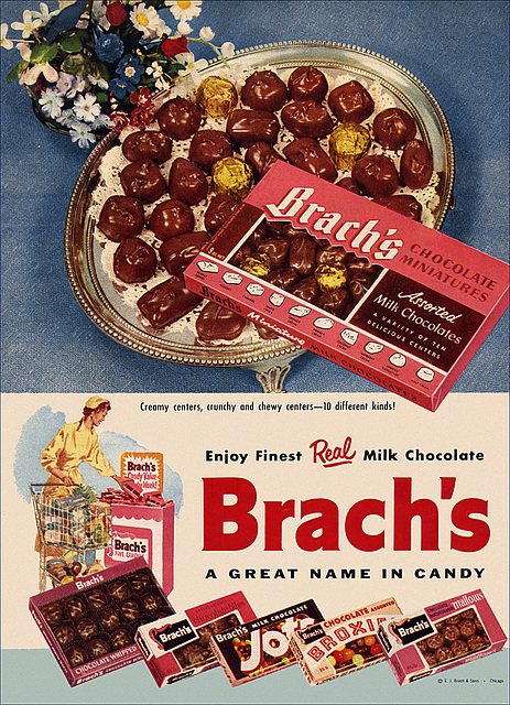 Brach's Candy Ad, 1955
