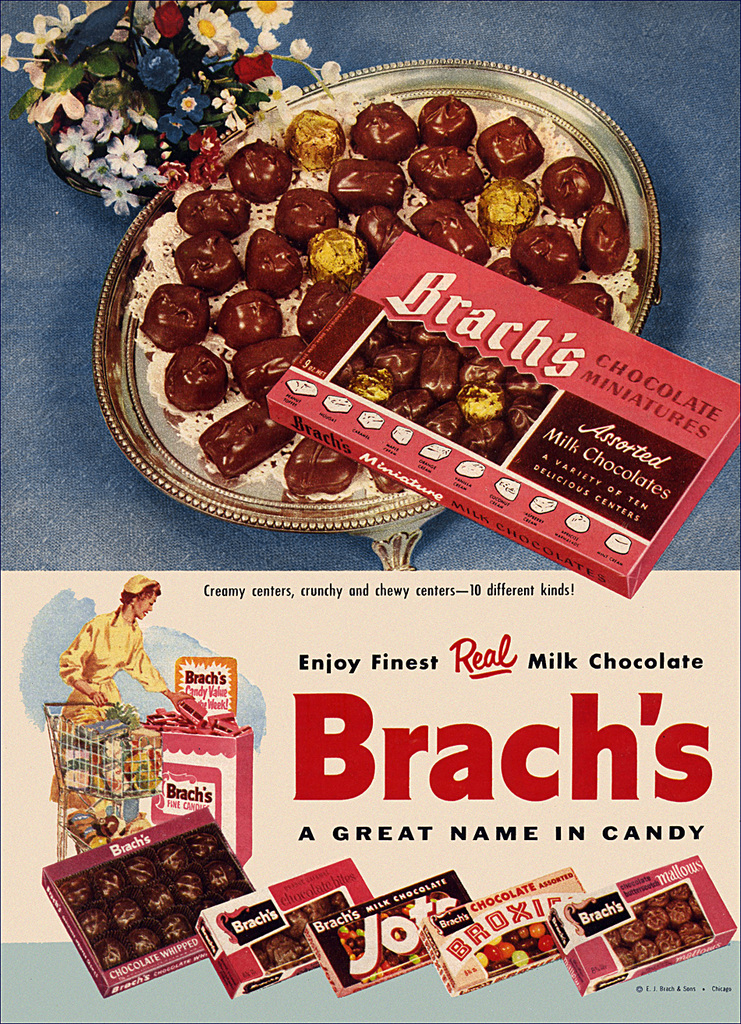 Brach's Candy Ad, 1955