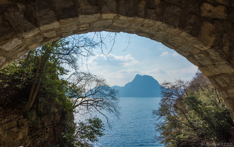 unterwegs auf dem 'Sentiero di Gandria' (© Buelipix)