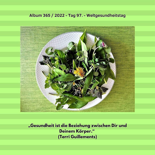 Album 365 / 2022 - Tag 97. - Weltgesundheitstag