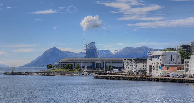 Molde fjord front.