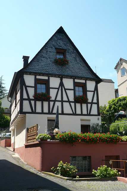 Half Timbered House In Cochem