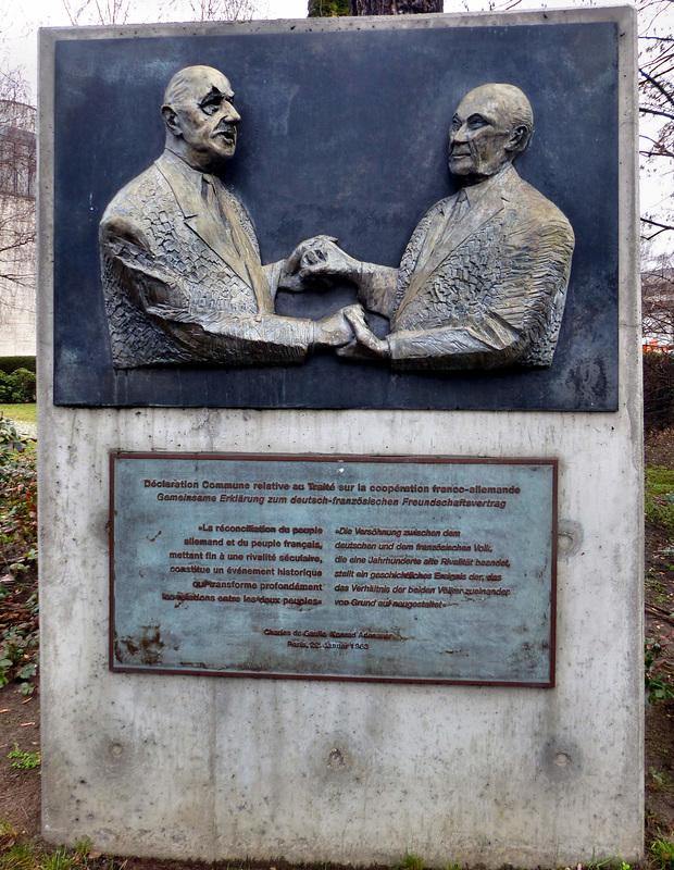 Berlin - Commemorating the Traité de l'Élysée