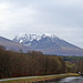 Ben Nevis from a Cruise Boat on The Caledonian Canal 18th April 2017