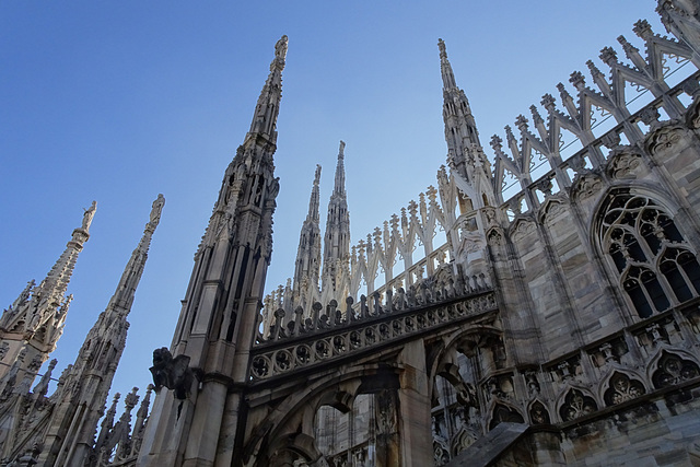 Spires Of Milan Cathedral