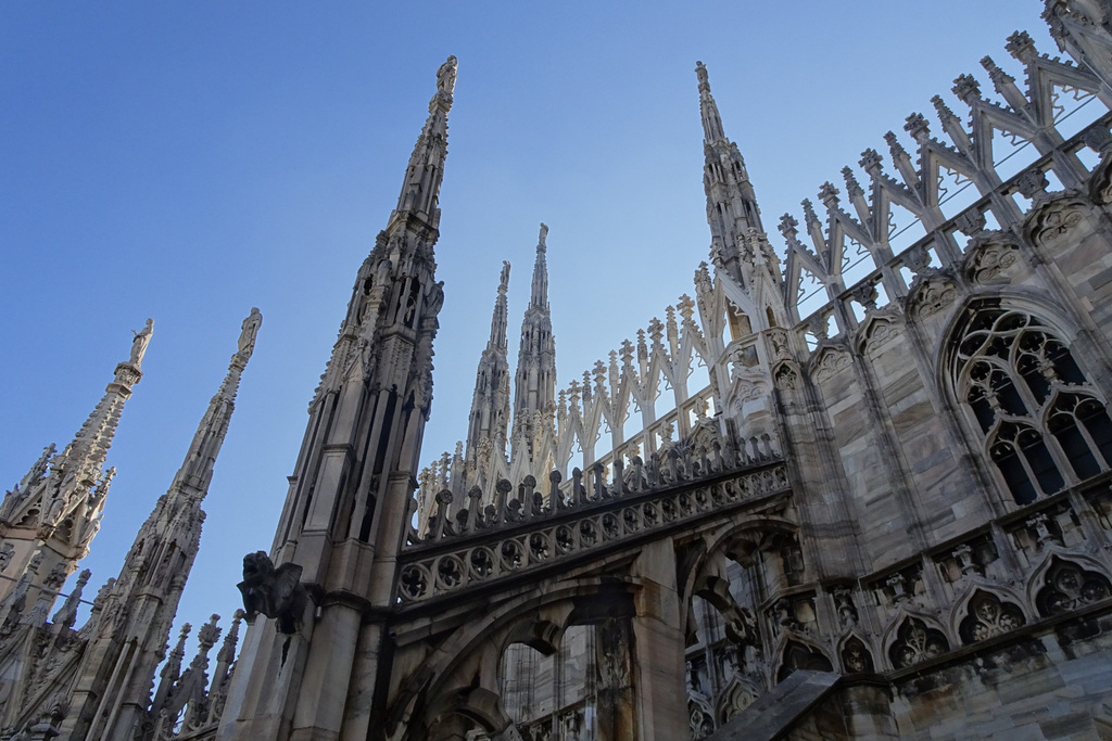 Spires Of Milan Cathedral