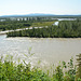 Alaska, The Tanana River in the Wide Expanse of the Tanana Valley