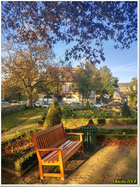 Autumn bench - HBM