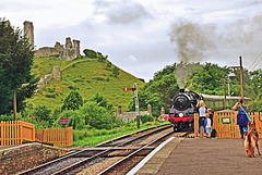 Train now arriving at Platform 1 .....