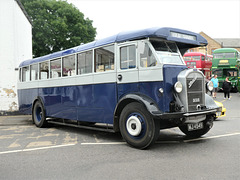 Preserved 1934 Dennis Lancet at The Fenland Busfest, Whittlesey - 25 Jul 2021 (P1090157)