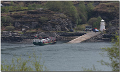 The Kylerhea ferry lighthouse (Sandaig Old)