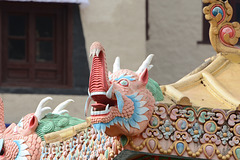 Tengboche Monastery, Mythical Animal of the Entrance Gate