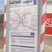 Bus timetable at Downtown Shopping Centre near Grantham - 20 Apr 2015