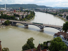 Die Wettsteinbrücke in Basel