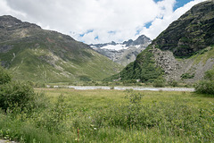 Flussebene zwischen L'Ecot / Le Mollard und Trièves