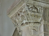 wakerley church, northants, c12 chancel arch capital