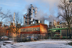 Werksanlagen der Hüttenkokerei HKM (Duisburg-Hüttenheim) / 20.01.2024