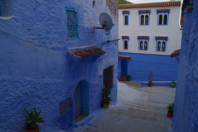Village bleu Marocain;Chefchaouen !