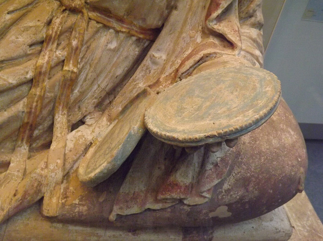 Detail of the Sarcophagus of Seianti Hanunia Tlesnana in the British Museum, May 2014
