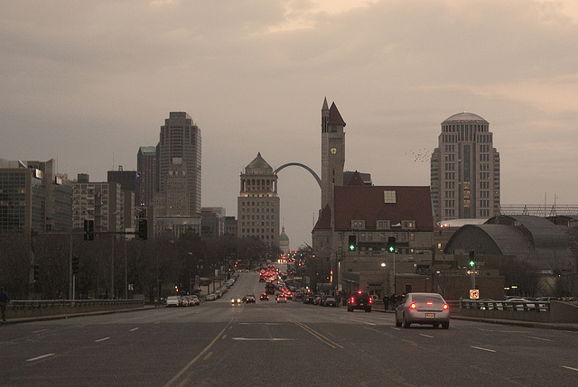 St. Louis At Dusk