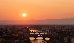 Florence sunset