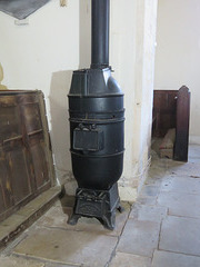 wakerley church, northants  (24) ?c19 romesse pot bellied stove