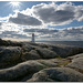 Peggys Point Lighthouse, Nova Scotia, from the north.