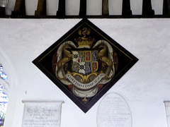 Godshill church Isle of Wight - memorial panel