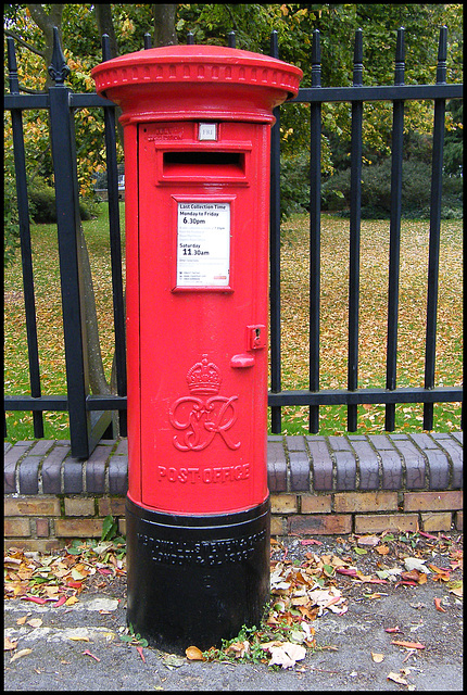 Wellington Square post box