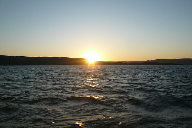 Sunset On Lake Argyle