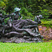 240 Bronzeguss-Skulptur im Park vom Schloss Eckberg