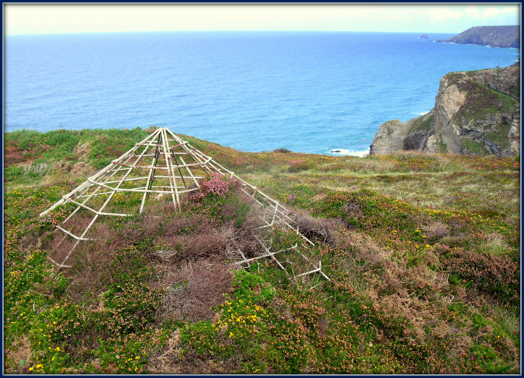 Bat-friendly capped mineshafts.