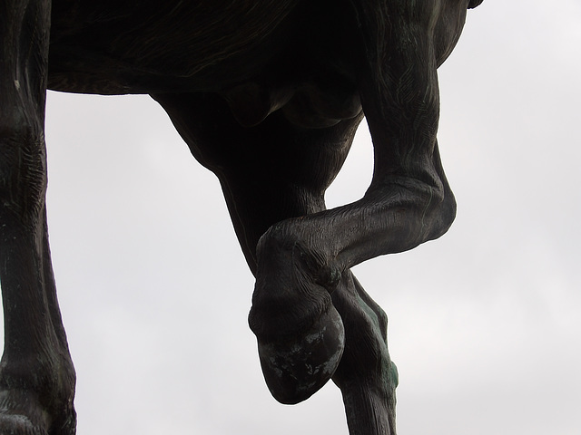 Statue de Duguesclin à Dinan (22)