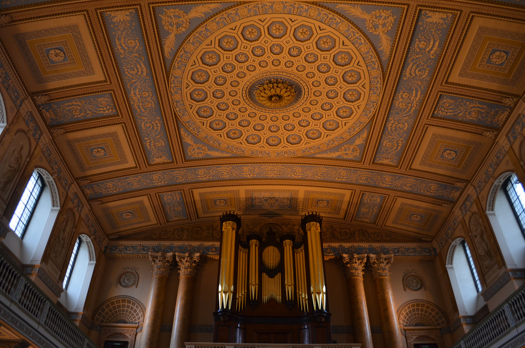 University of Greenwich (The Old Royal Naval College) - The Church Inside